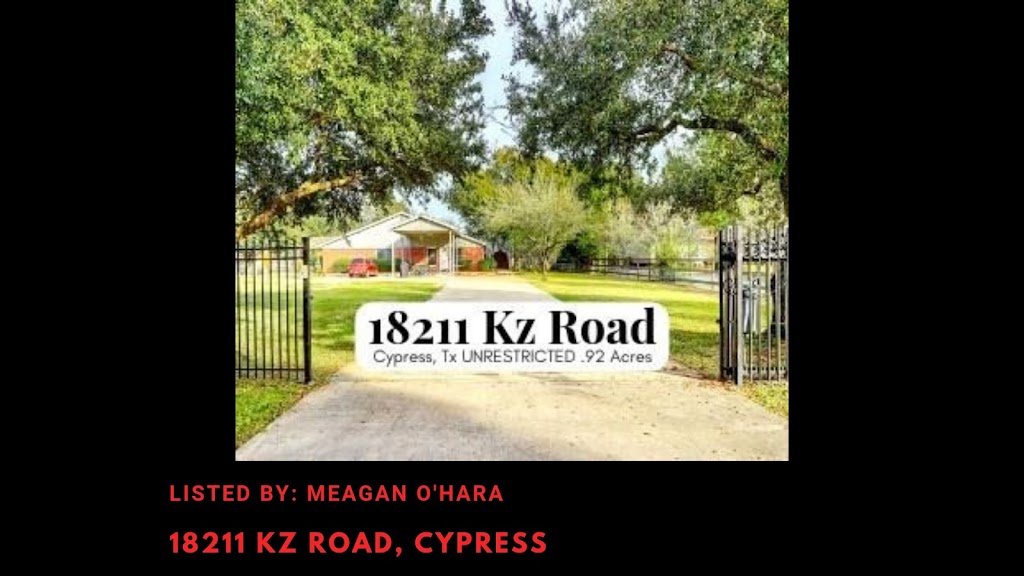 OHara & Company Real Estate | 15855 Mueschke Rd, Cypress, TX 77433 | Phone: (281) 373-3393