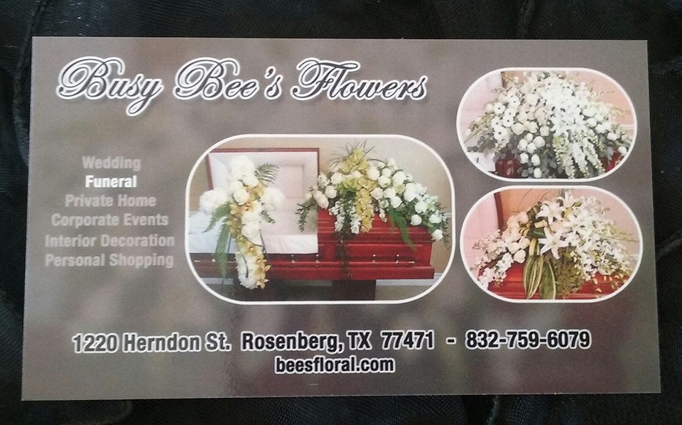 Busy Bees Flowers | 5026 Avenue H, Rosenberg, TX 77471 | Phone: (832) 759-6079