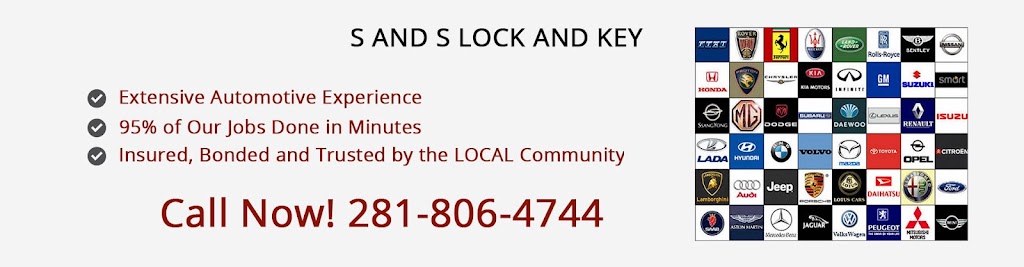 S & S Lock and Key | H, 1830 Hwy 6 S Suite, Houston, TX 77077 | Phone: (281) 806-4744