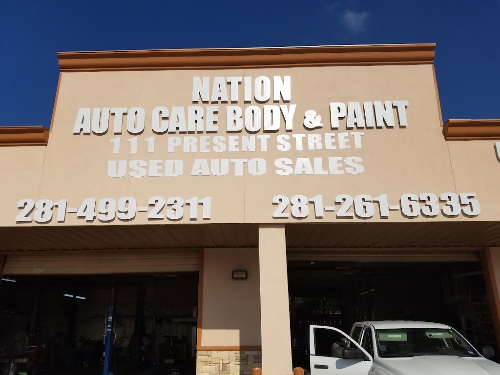 Nations Auto Care Body & Paint | 111 Present St, Missouri City, TX 77489 | Phone: (281) 499-2311