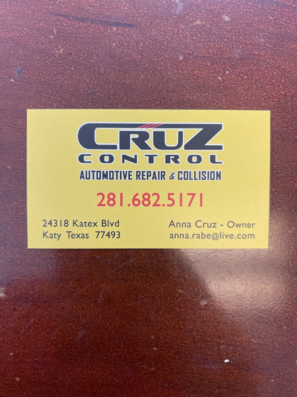 Cruz Control Automotive | 24318 Katex Blvd, Katy, TX 77493 | Phone: (281) 682-5171