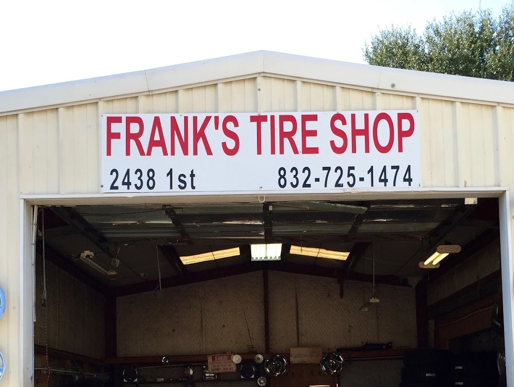 Franks Tire Shop | 2438 1st St, Rosenberg, TX 77471 | Phone: (832) 725-1474