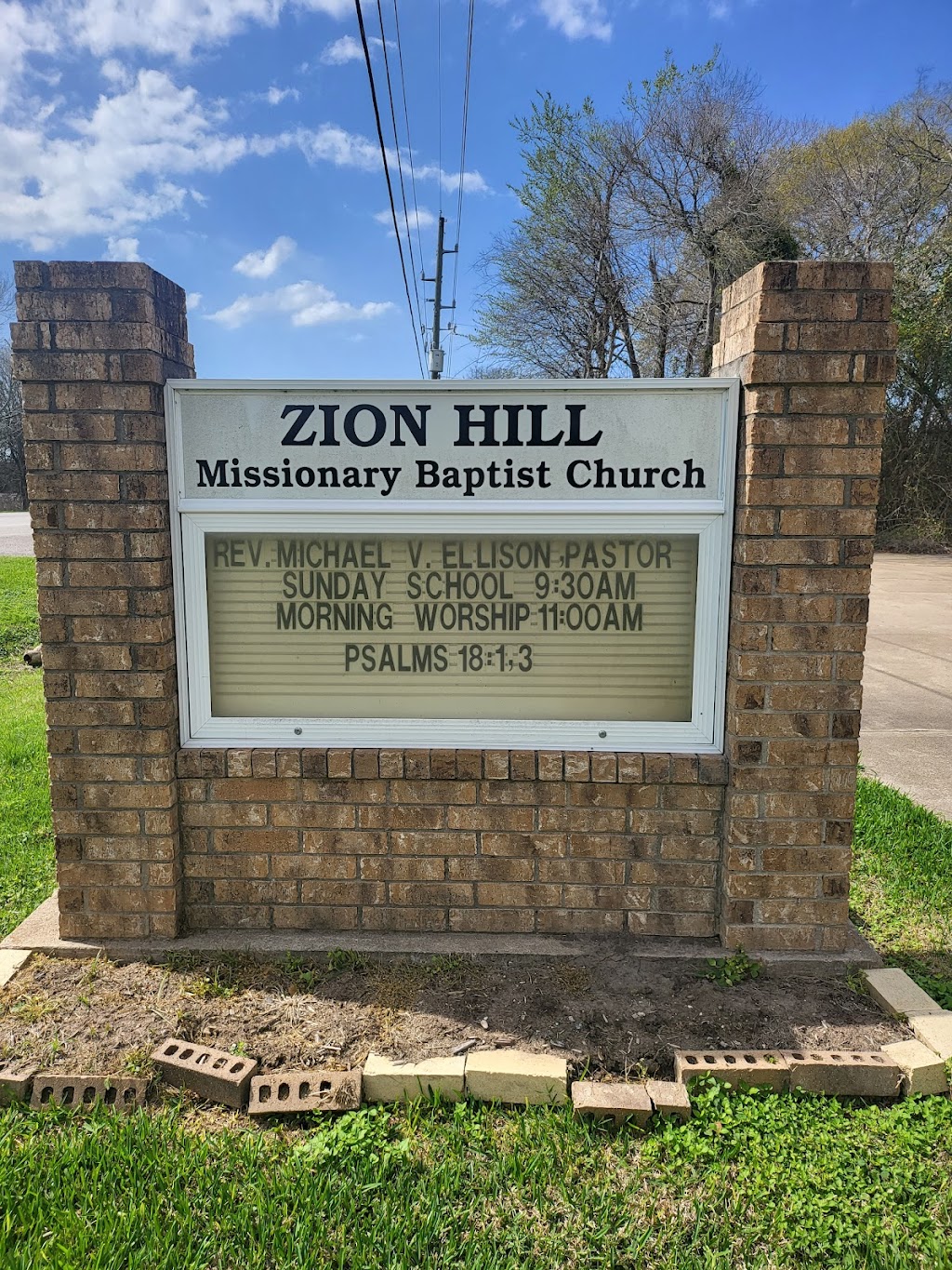 Zion Hill Baptist Church | 5739 FM 762 Rd, Richmond, TX 77469 | Phone: (281) 341-9547