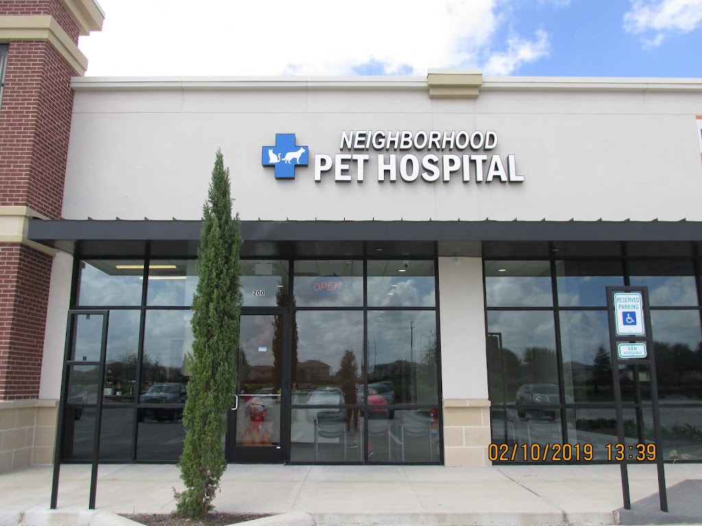 Neighborhood Pet Hospital | 18310 W Airport Blvd Suite 200, Richmond, TX 77407 | Phone: (281) 207-9006