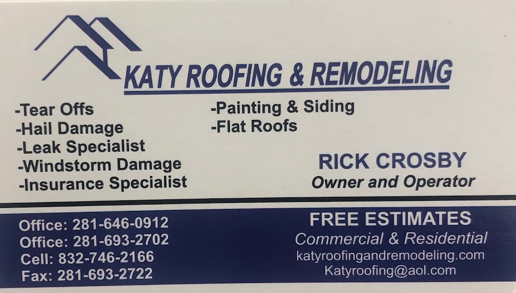 Katy Roofing & Remodeling | 27027 Westheimer Pkwy # 100, Katy, TX 77494 | Phone: (281) 693-2702