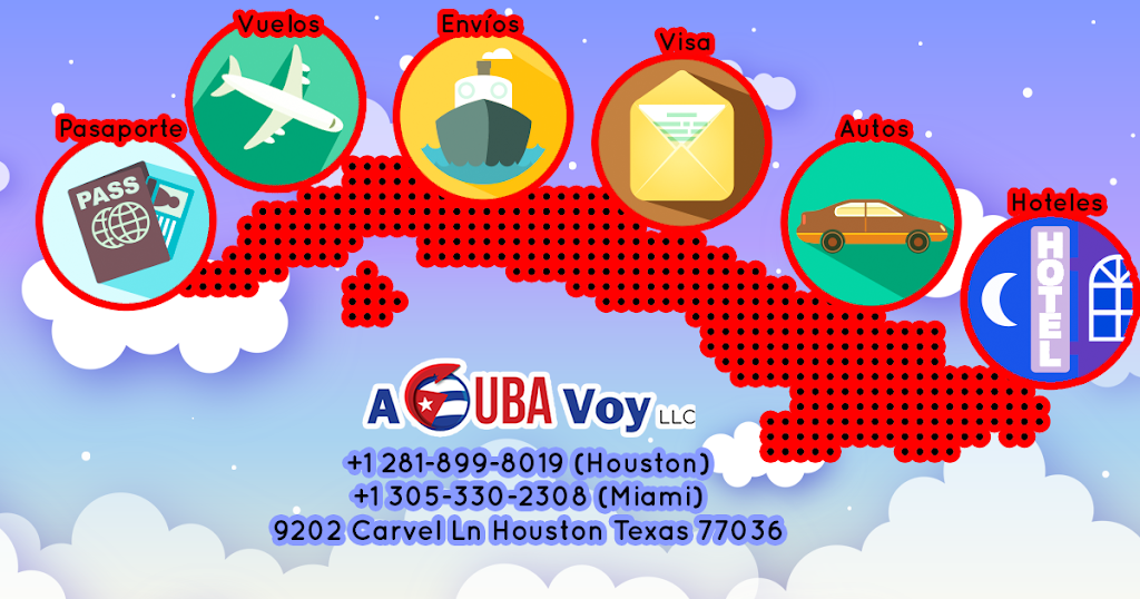 A Cuba Voy LLC | 11201 Richmond Ave. # A105, Houston, TX 77082 | Phone: (281) 899-8019