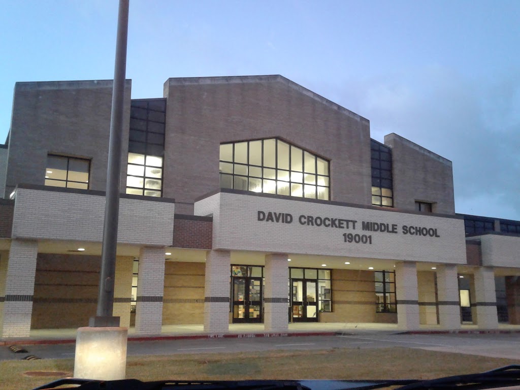 David Crockett Middle School | 19001 Beechnut St, Richmond, TX 77407 | Phone: (281) 634-6380