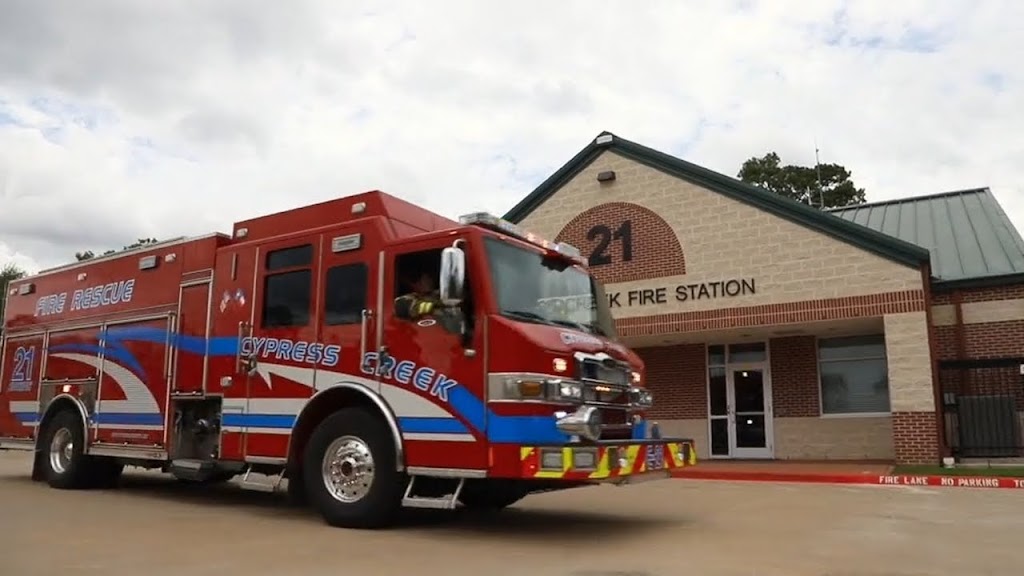 Cypress Creek Fire Dept. Station 21 | 14415 N Eldridge Pkwy, Cypress, TX 77429 | Phone: (281) 894-0151