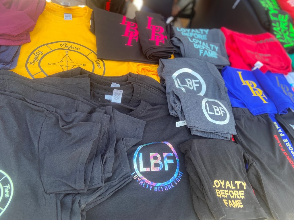 Loyalty Before Fame Apparel | 8449 W Bellfort Blvd Suite 215, Houston, TX 77071 | Phone: (713) 636-2498