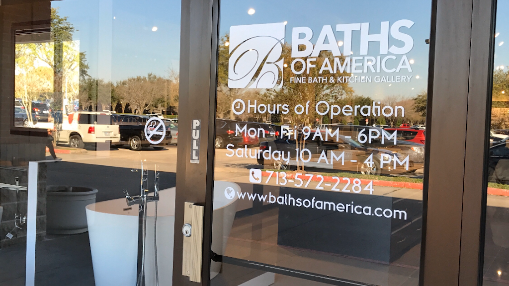 Baths of America | Fine Bath & Kitchen Gallery | 15345 Southwest Fwy, Sugar Land, TX 77478 | Phone: (713) 572-2284