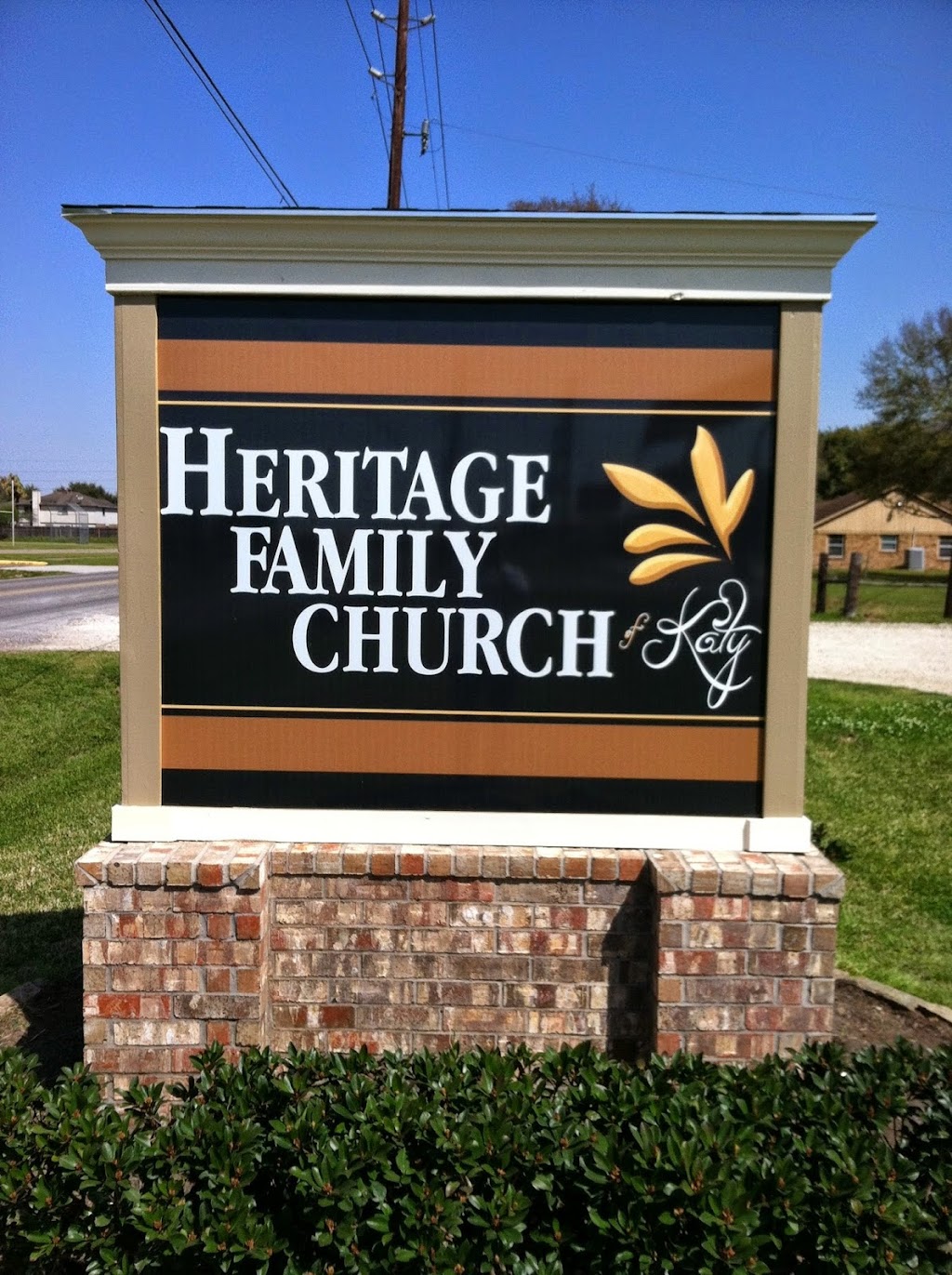 Heritage Family Church of Katy | 2120 Katy Hockley Cut Off Rd, Katy, TX 77493 | Phone: (281) 391-1010
